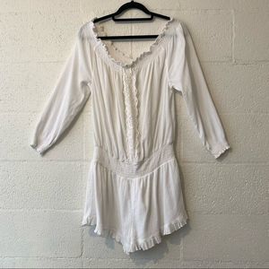 Rip Curl White Women's Romper